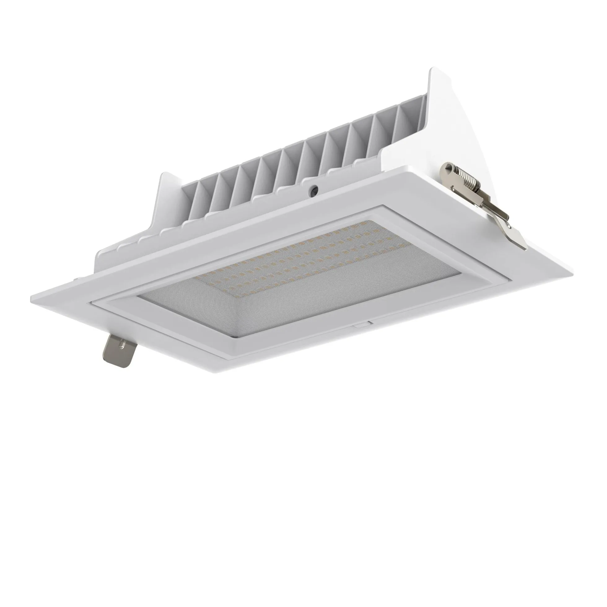 Downlight LED rectangular orientable CCT 38W - Blanco - 120° Driver LIFUD