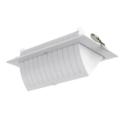 Downlight LED rectangular orientable CCT 38W - Blanco - 120° Driver LIFUD