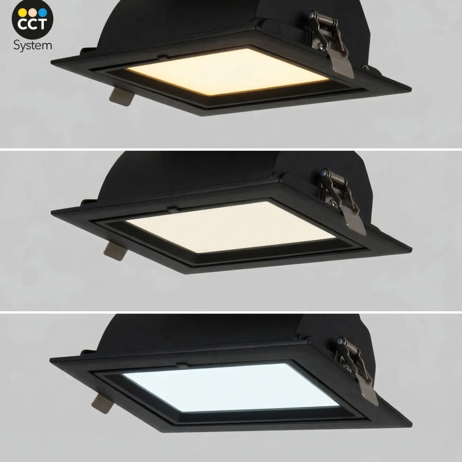 Downlight LED rectangular orientable CCT 60W- 100° Driver LIFUD