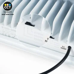 Downlight LED rectangular orientable CCT 60W- 100° Driver LIFUD