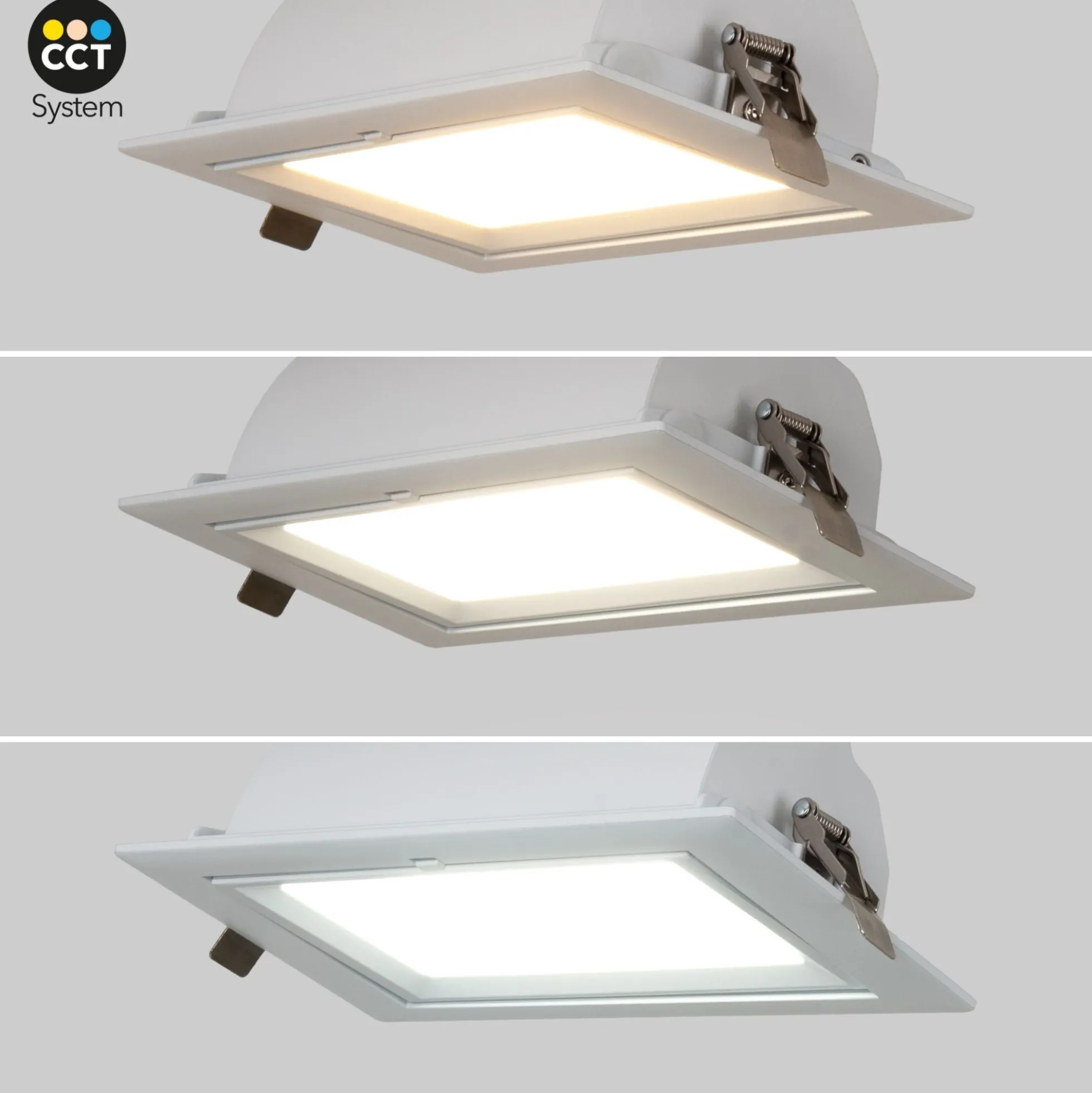 Downlight LED rectangular orientable CCT 60W- 100° Driver LIFUD