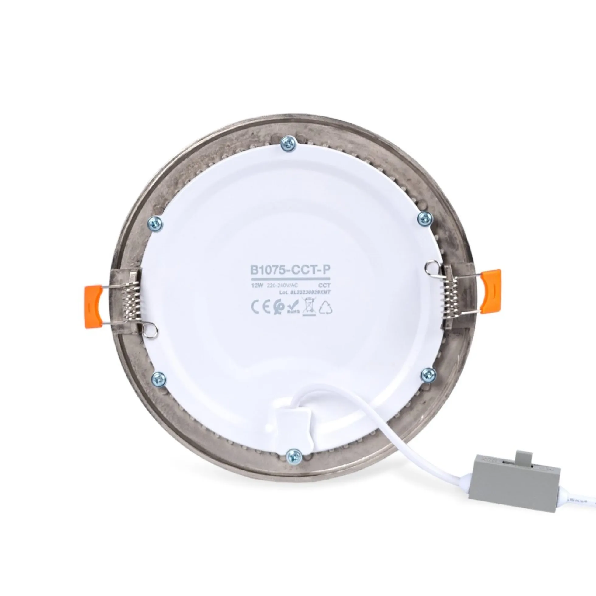 Downlight LED ultra slim 12W - CCT - Corte Ø 155mm - 3 colores