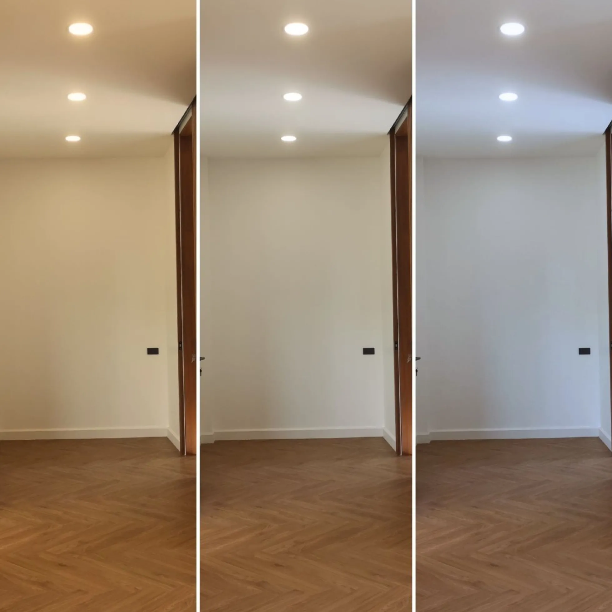 Downlight LED ultra slim 12W - CCT - Corte Ø 155mm - 3 colores