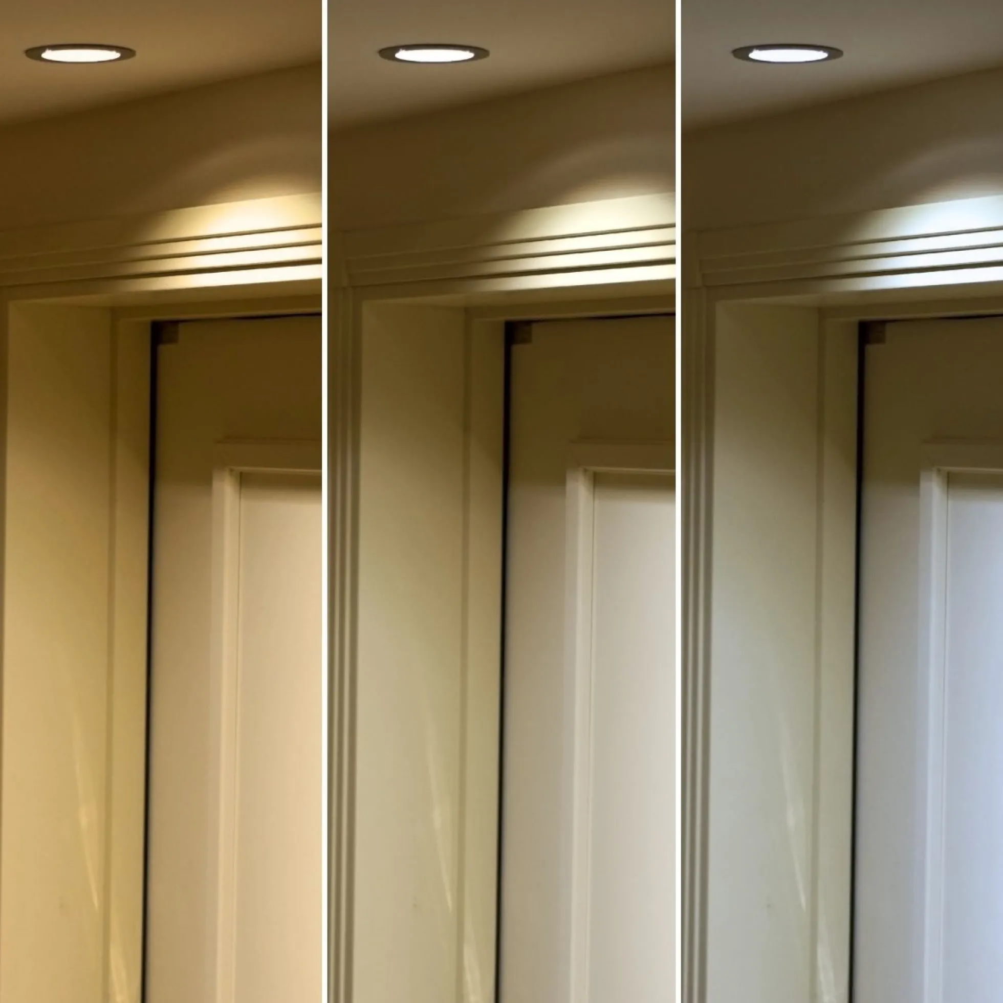 Downlight LED ultra slim 18W - CCT - Corte Ø 208mm - 3 colores