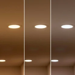 Downlight LED ultra slim 18W - CCT - Corte Ø 208mm - 3 colores