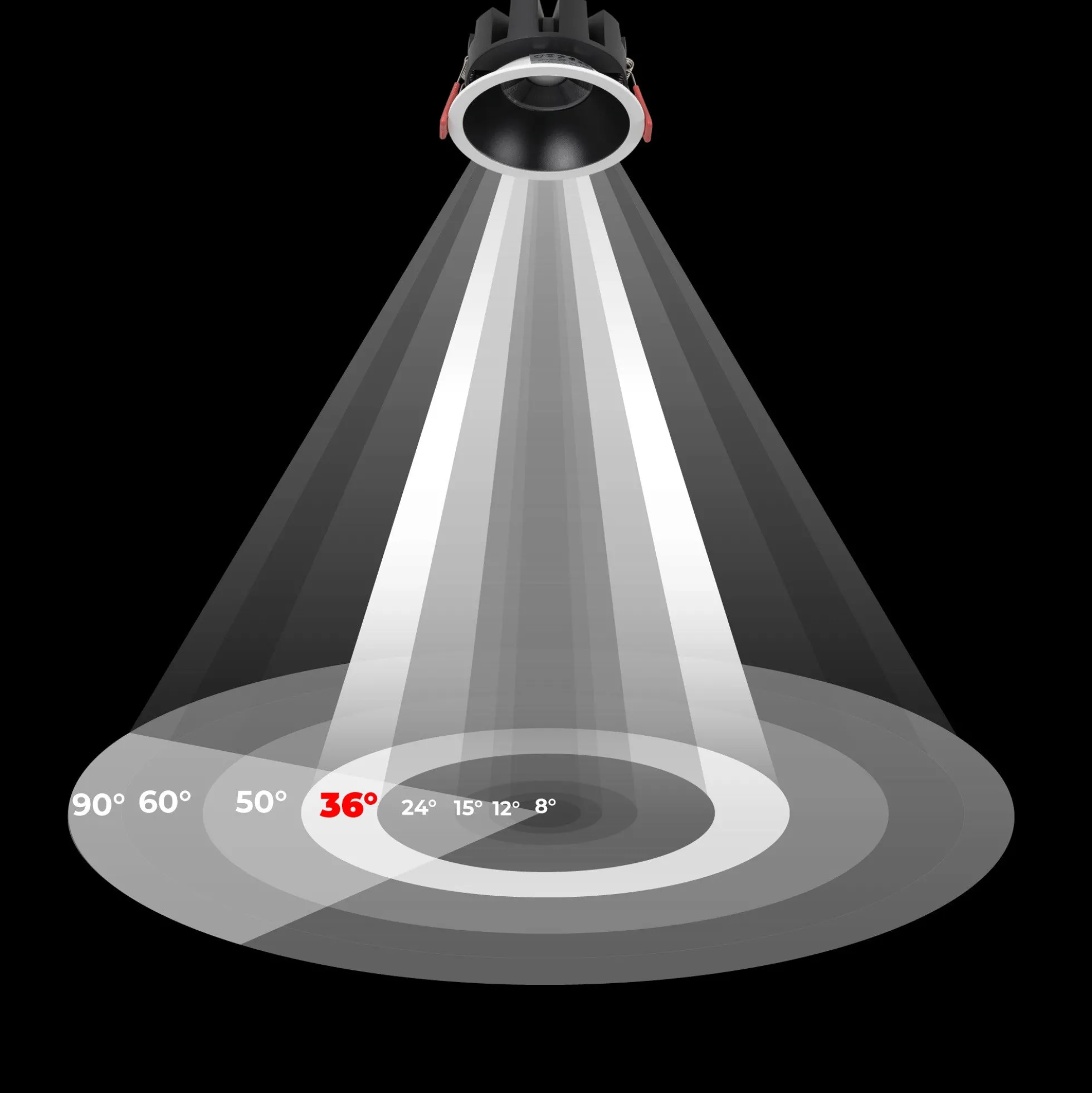 Downlight LED - 15W - CCT - Chip OSRAM - Corte Ø 90mm