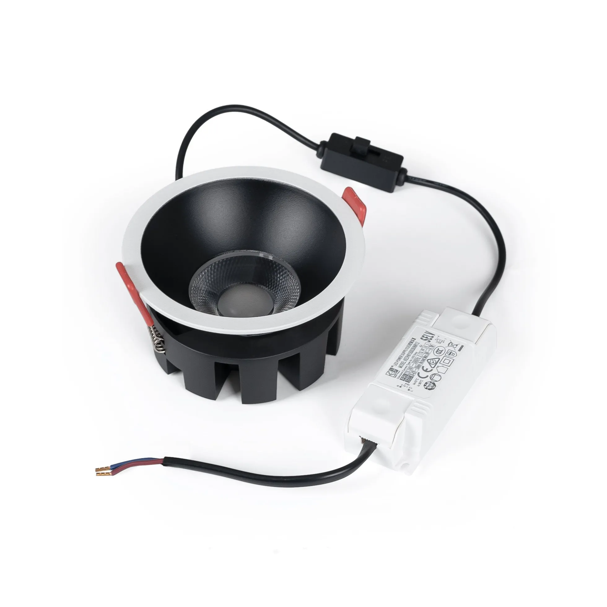 Downlight LED - 15W - CCT - Chip OSRAM - Corte Ø 90mm