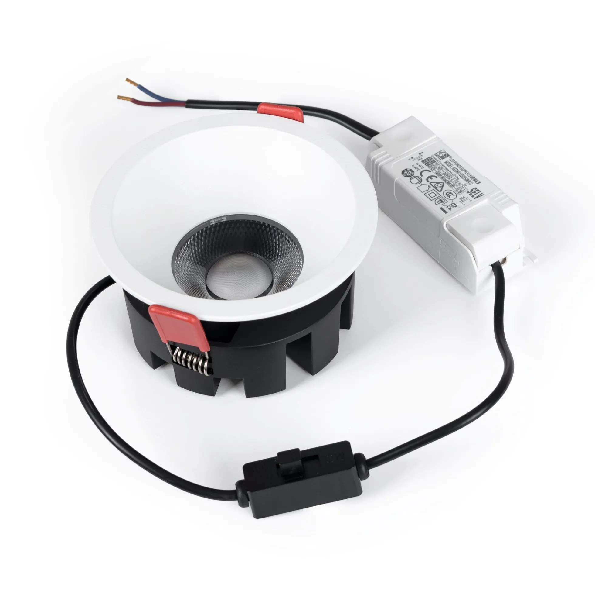 Downlight LED - 15W - CCT - Chip OSRAM - Corte Ø 90mm
