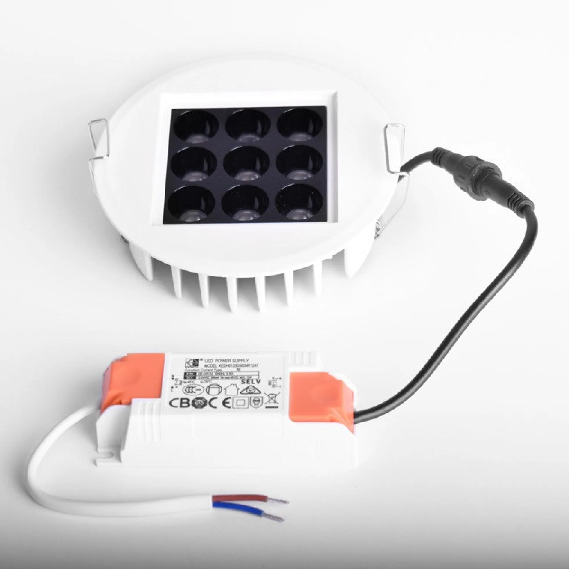 Downlight Led 10W 24º UGR18 Chip Osram