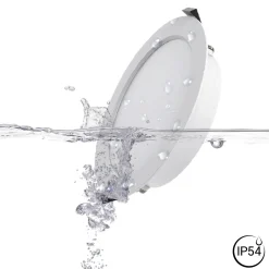 Downlight PRO 24W - CCT - 153lm/W - IP54 - UGR19 - Corte ø205mm