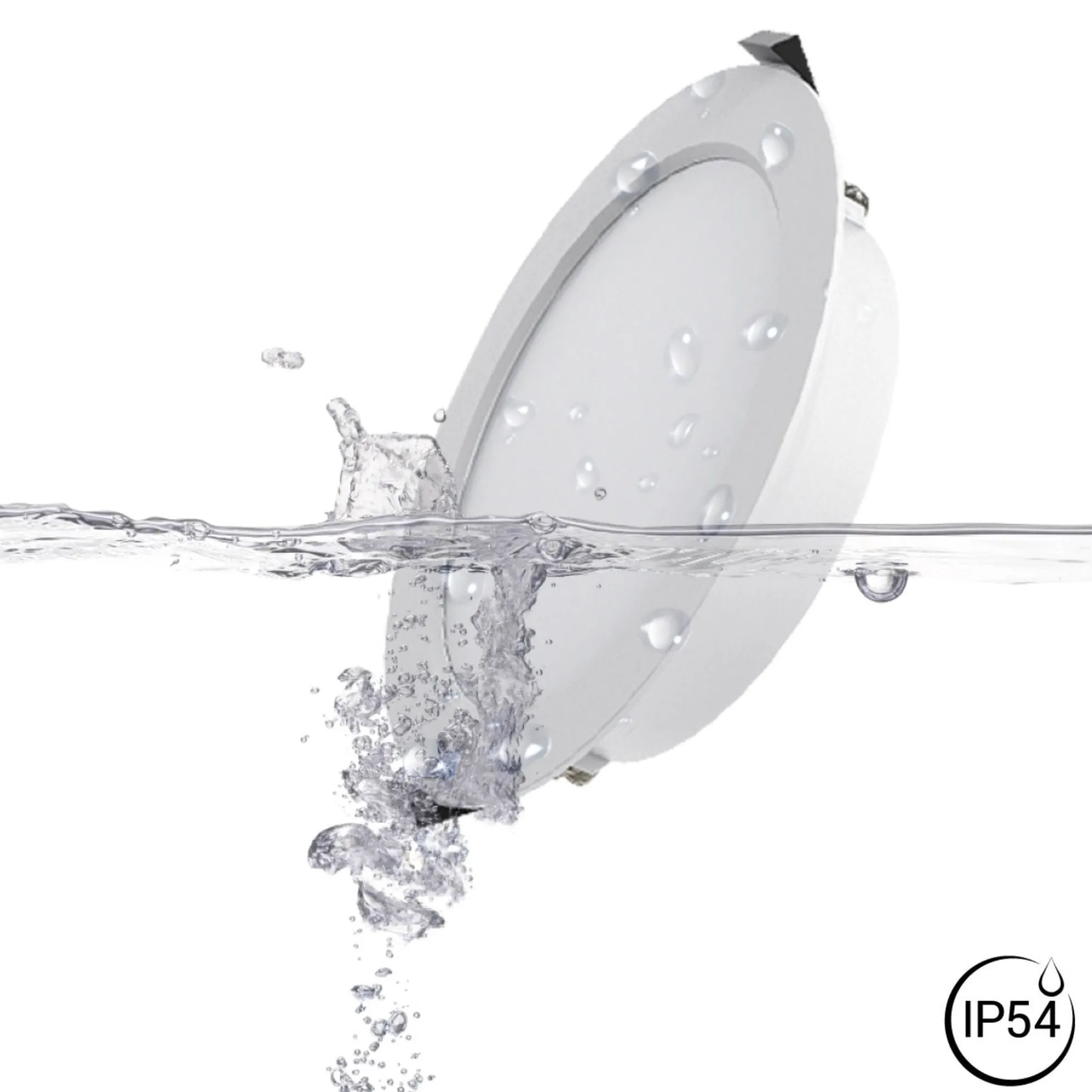 Downlight PRO 24W - CCT - 153lm/W - IP54 - UGR19 - Corte ø205mm