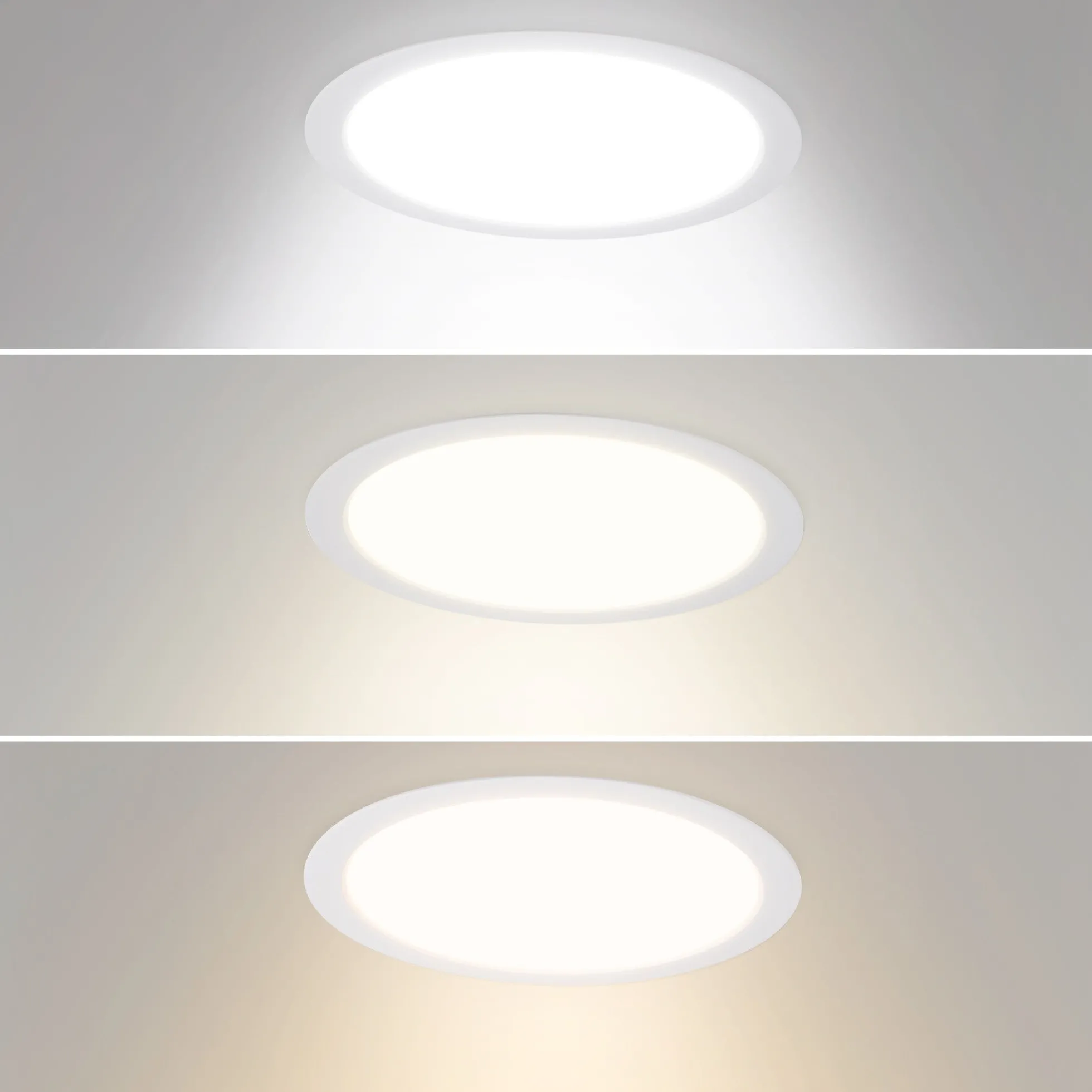 Downlight PRO 24W - CCT - 153lm/W - IP54 - UGR19 - Corte ø205mm