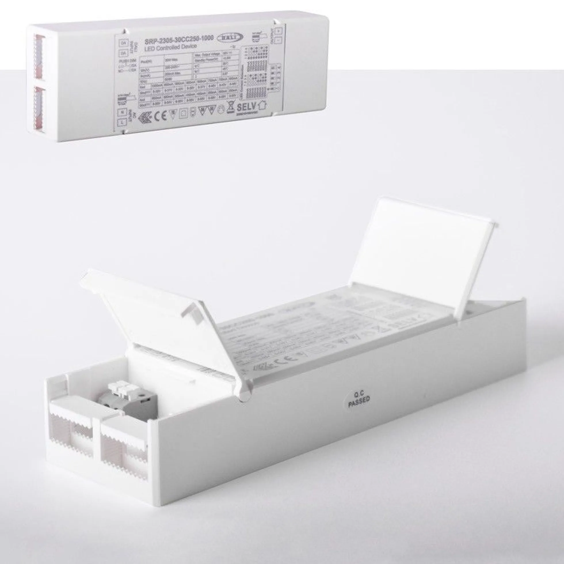 Driver regulable DALI 1 canal 8-48V 30w multicorriente (250-1000mA)