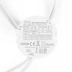 Driver regulable DALI DT6 monocolor - 220-240V - Salida 6-25V DC - 9W