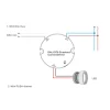 Driver regulable DALI DT6 NFC monocolor 220-240V - Salida 10-42V DC - 15W- 200-700mA
