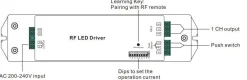 Driver regulable RF PUSH 8-48V 50W multicorriente (250-1500mA) - Perfect RF