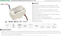 Driver regulable TRIAC corriente constante 25-42V 8W 180mA
