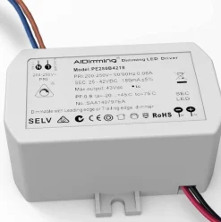 Driver regulable TRIAC corriente constante 25-42V 8W 180mA