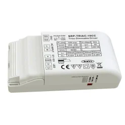 Driver regulable TRIAC DALI PUSH 0/1-10V 6-42V 10W multicorriente (200-350mA)