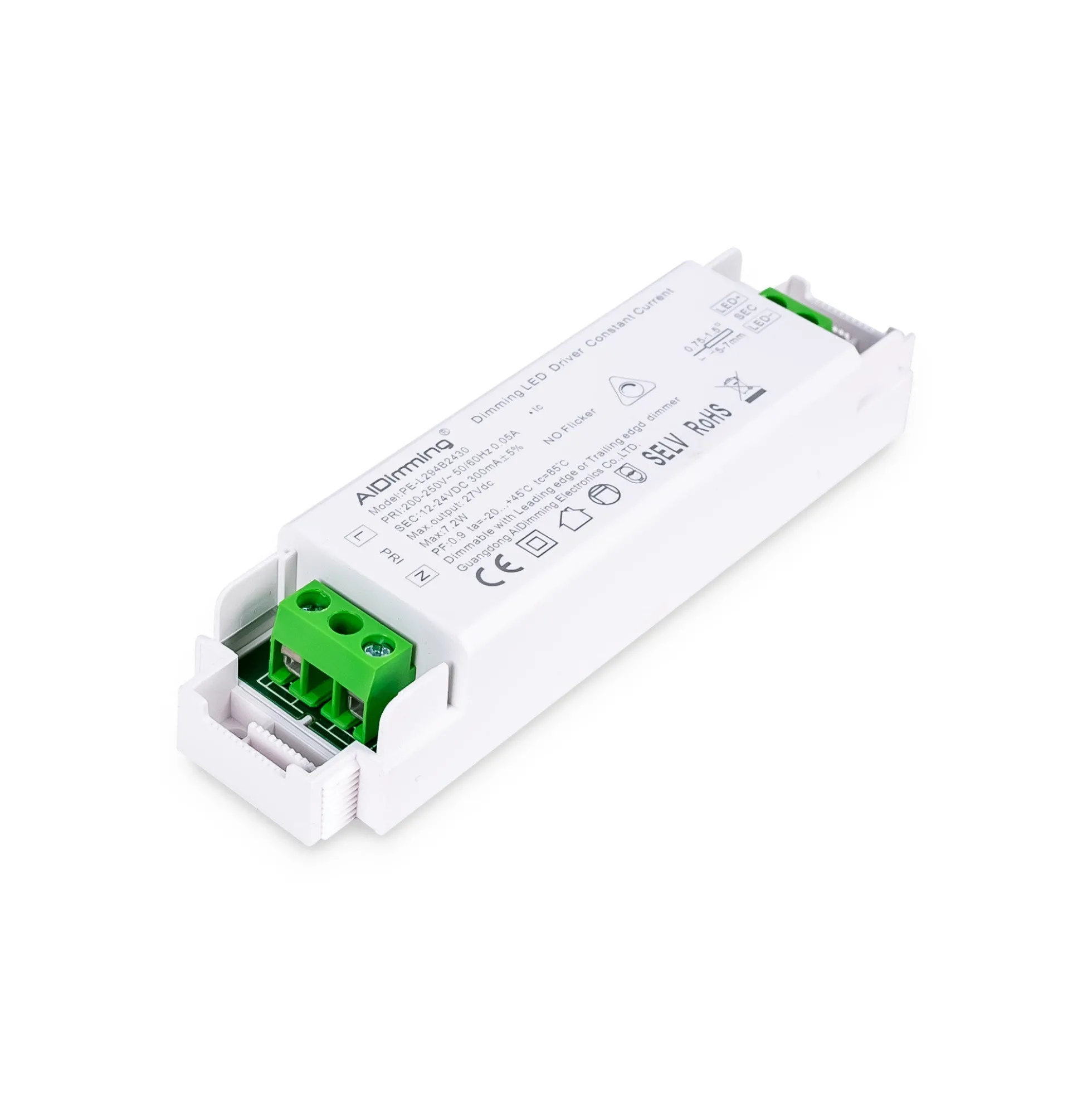 Driver regulable TRIAC 12-24V DC - 300mA - 6W