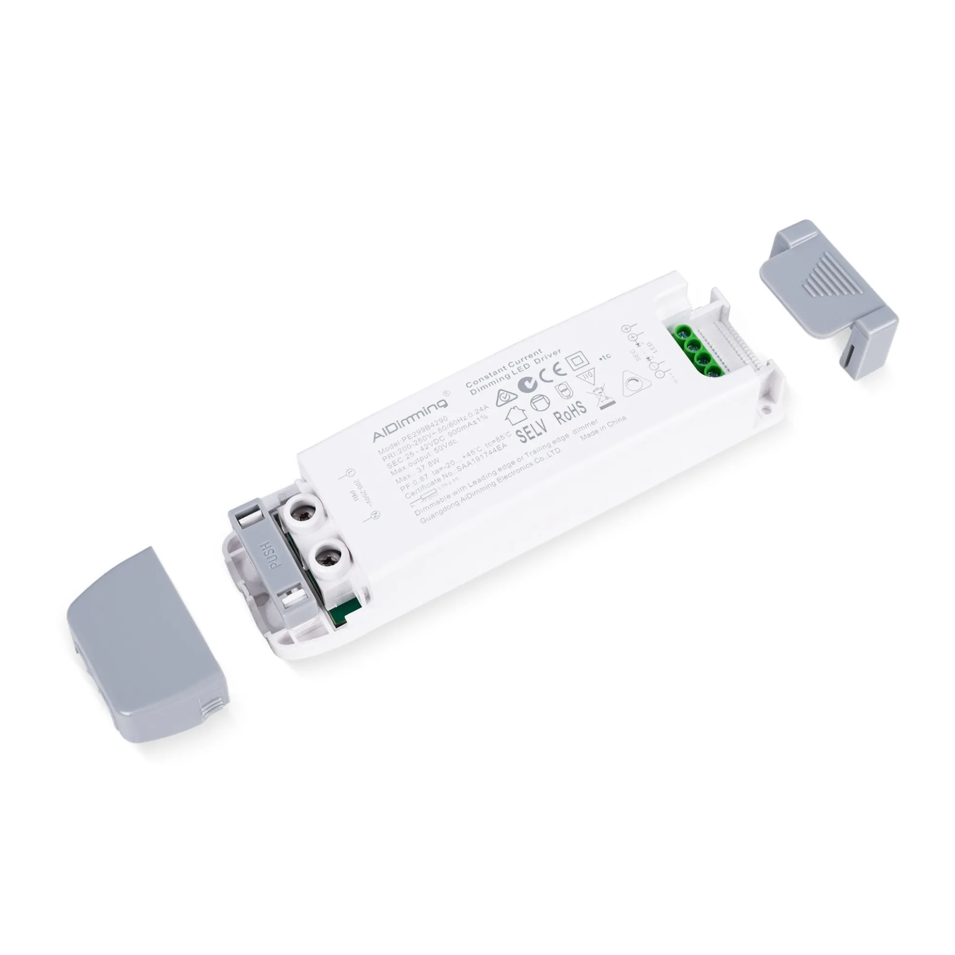 Driver regulable TRIAC 25-42V DC - 900mA - 37W