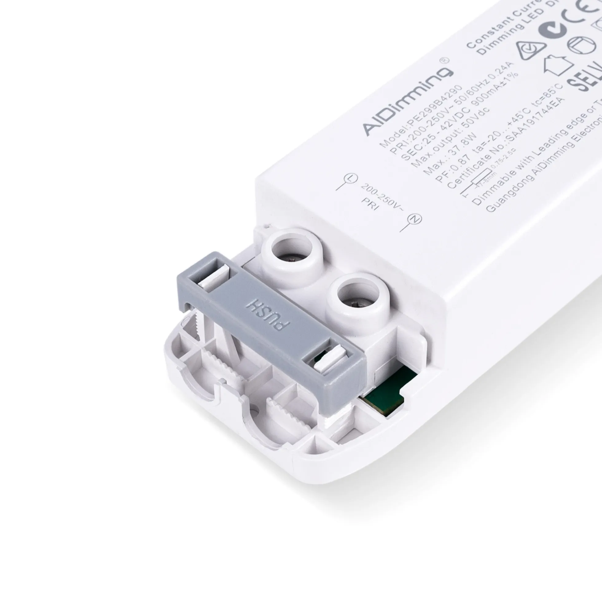 Driver regulable TRIAC 25-42V DC - 900mA - 37W