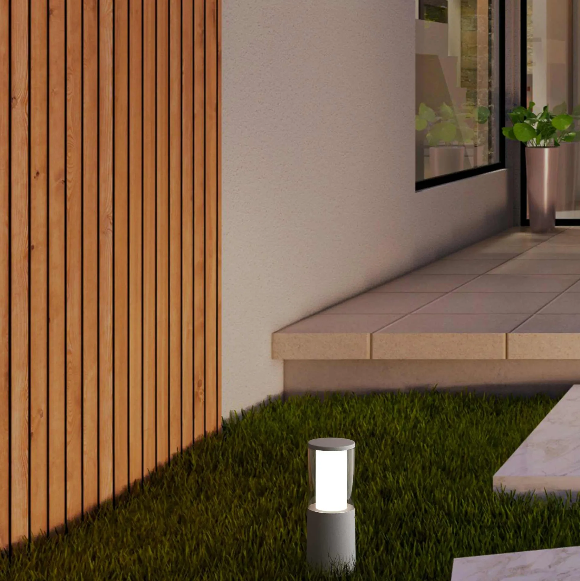 Estaca de jardín LED FUMAGALLI "CARLO SPIKE" - GU10 - CCT - IP55