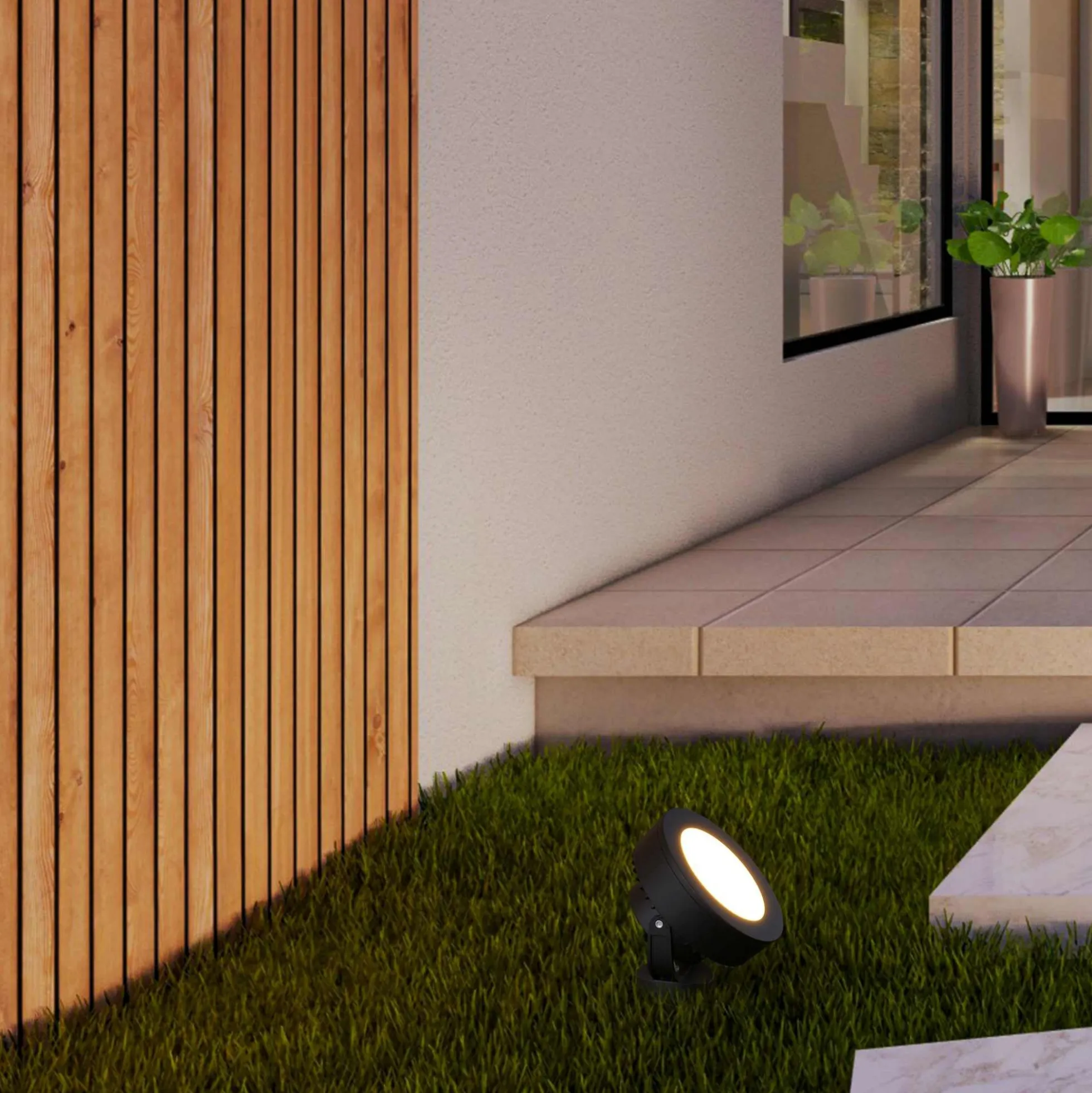 Estaca de jardín LED FUMAGALLI "TOMMY SPIKE" - GX53 - CCT - IP55