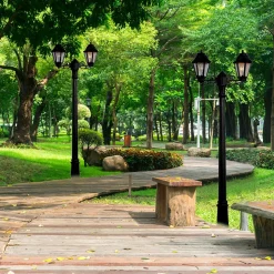 Farola doble exterior FUMAGALLI