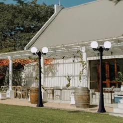 Farola doble LED exterior FUMAGALLI