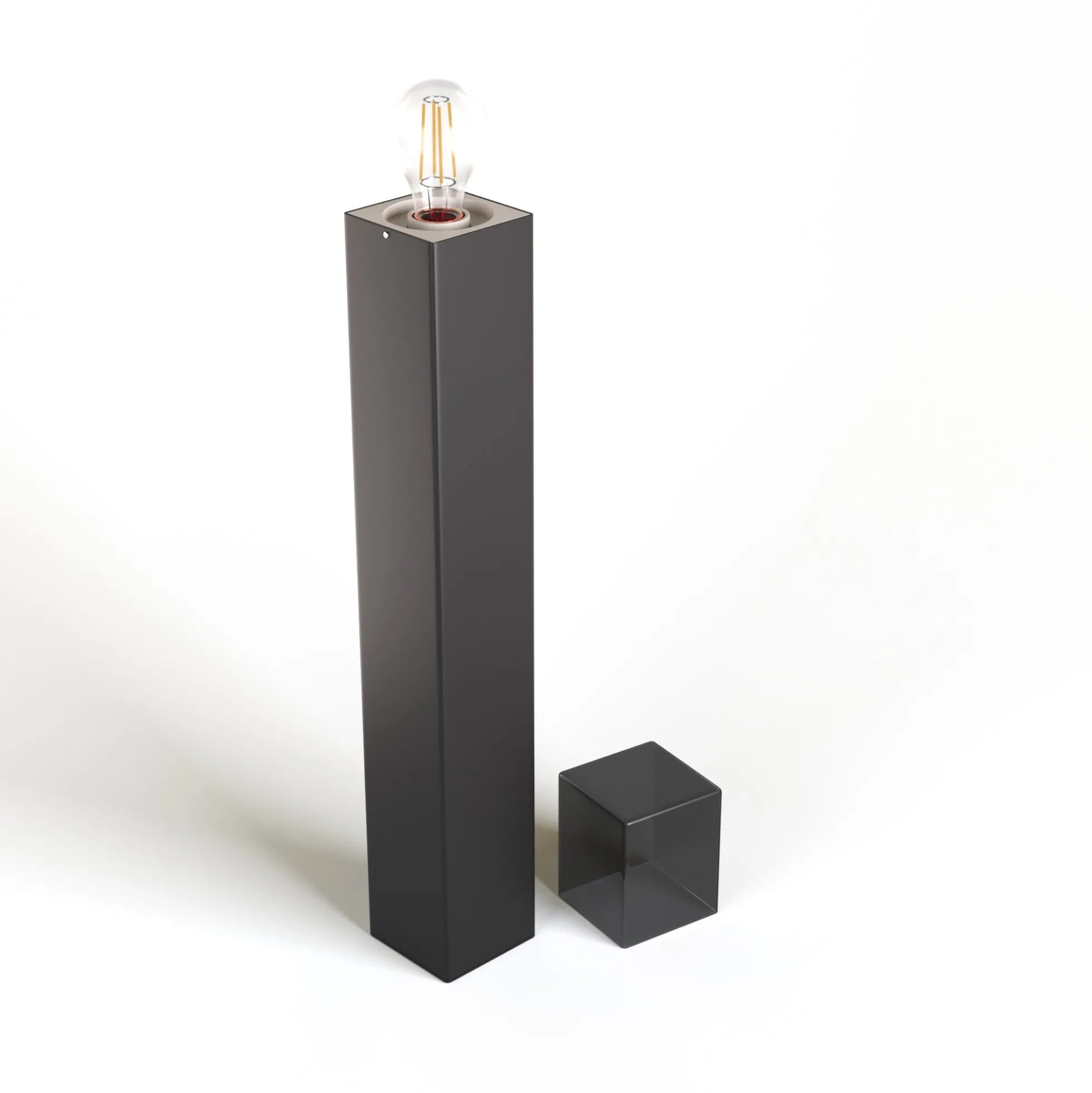 Farola exterior tipo bolardo "SILS" - 60 cm - 1 x E27 - IP44