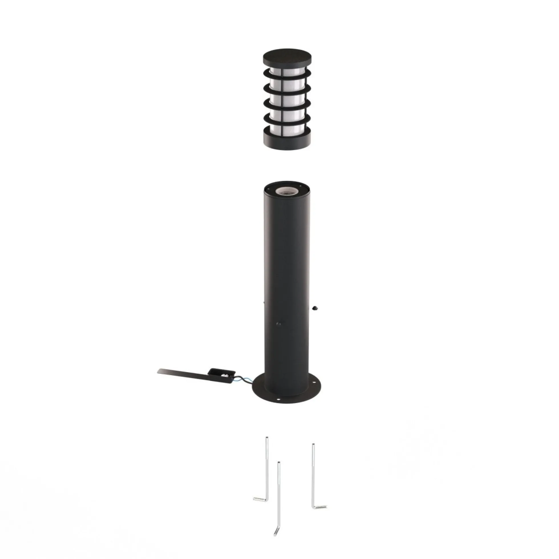 Farola exterior tipo bolardo "PEP" - 60 cm - 1 x E27 - IP54