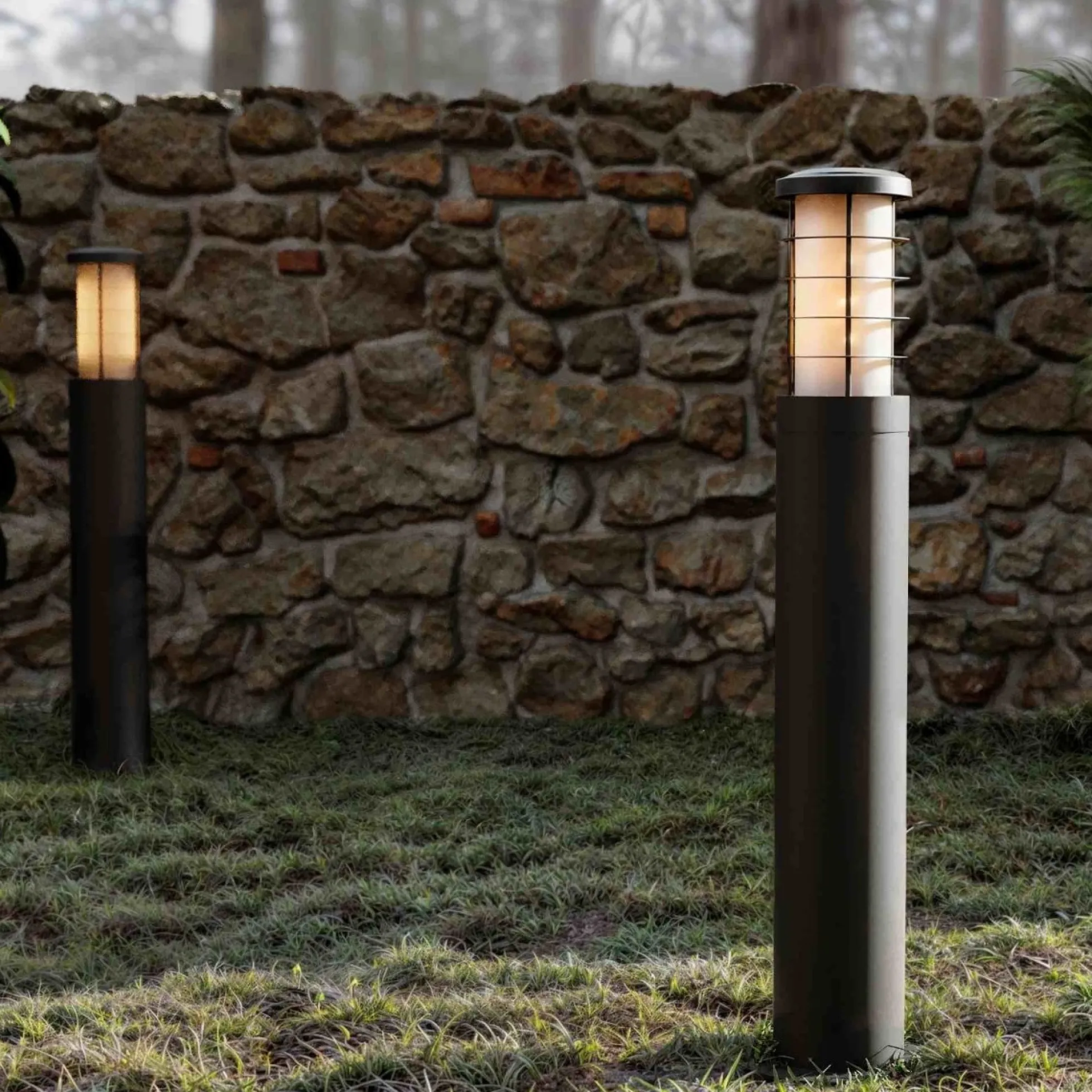 Farola exterior tipo bolardo "PEP" - 60 cm - 1 x E27 - IP54