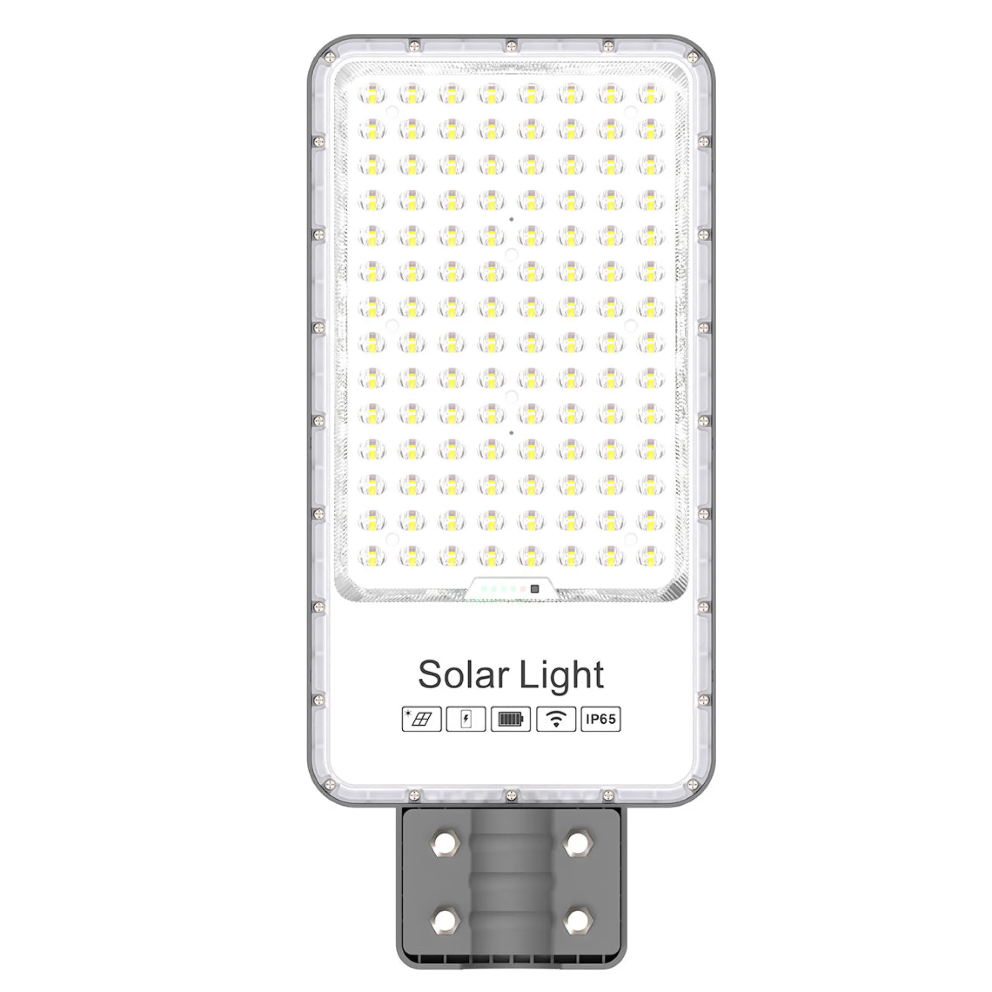 Farola solar con panel y mando a distancia - 200W - 6500K - IP65