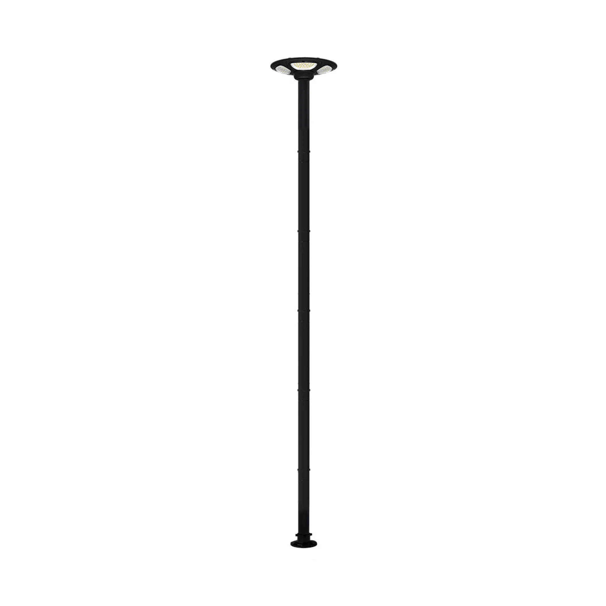 Farola solar con panel y mando a distancia - Sensor PIR - 150W - 6500K - IP54