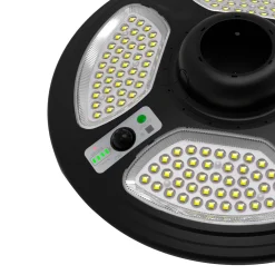Farola solar con panel y mando a distancia - Sensor PIR - 150W - 6500K - IP54