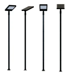 Farola solar con panel y mando a distancia - LED CCT - 240W - IP54