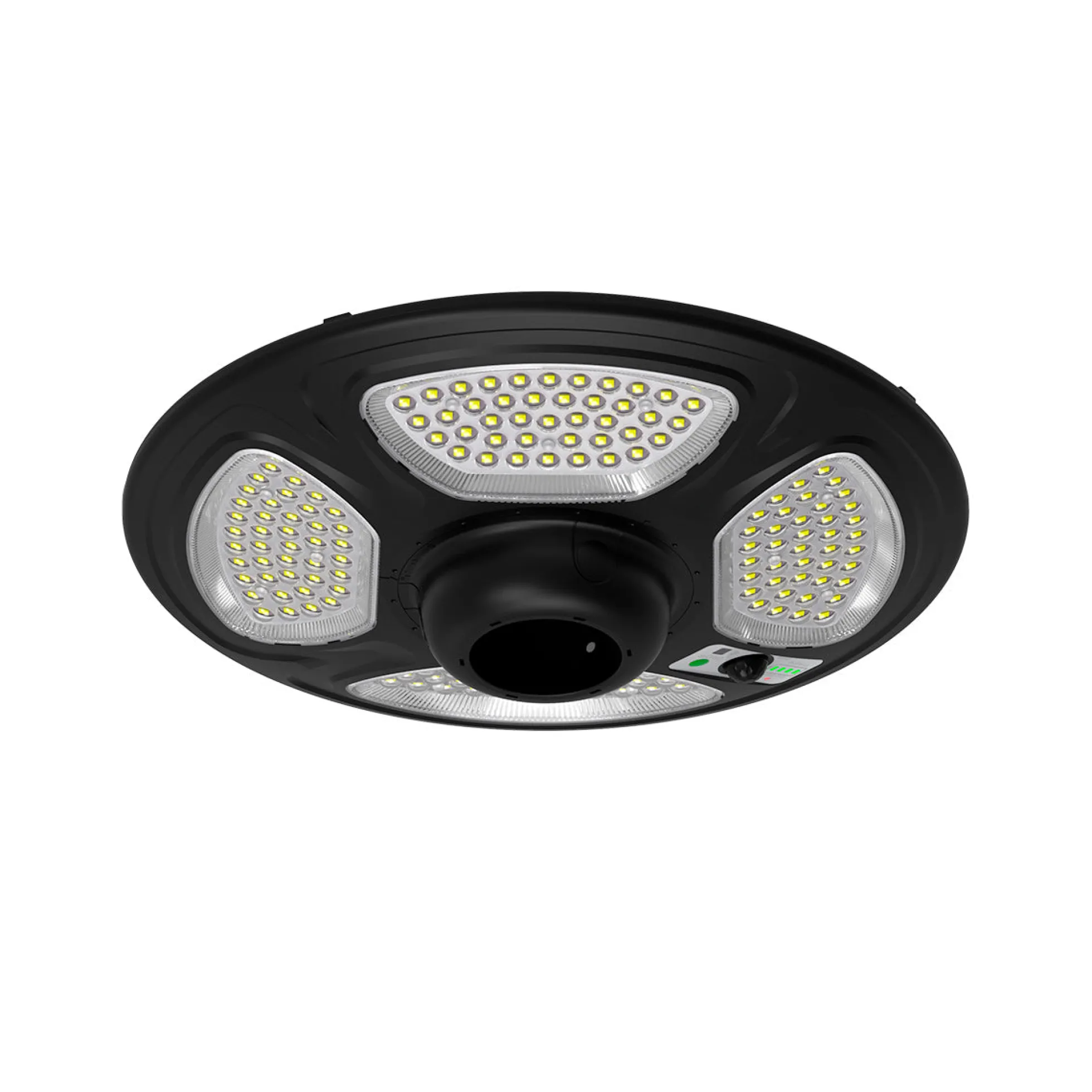 Farola Solar LED 150W con Base Rellenable de Agua o Arena | 6500K IP54 · Mando y Sensor PIR