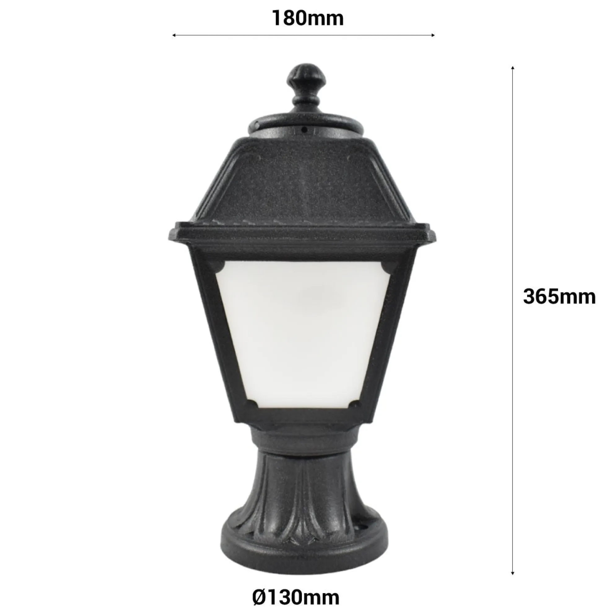 Farol de exterior FUMAGALLI "Mikrolot/Mary" - E27 - Difusor Opal