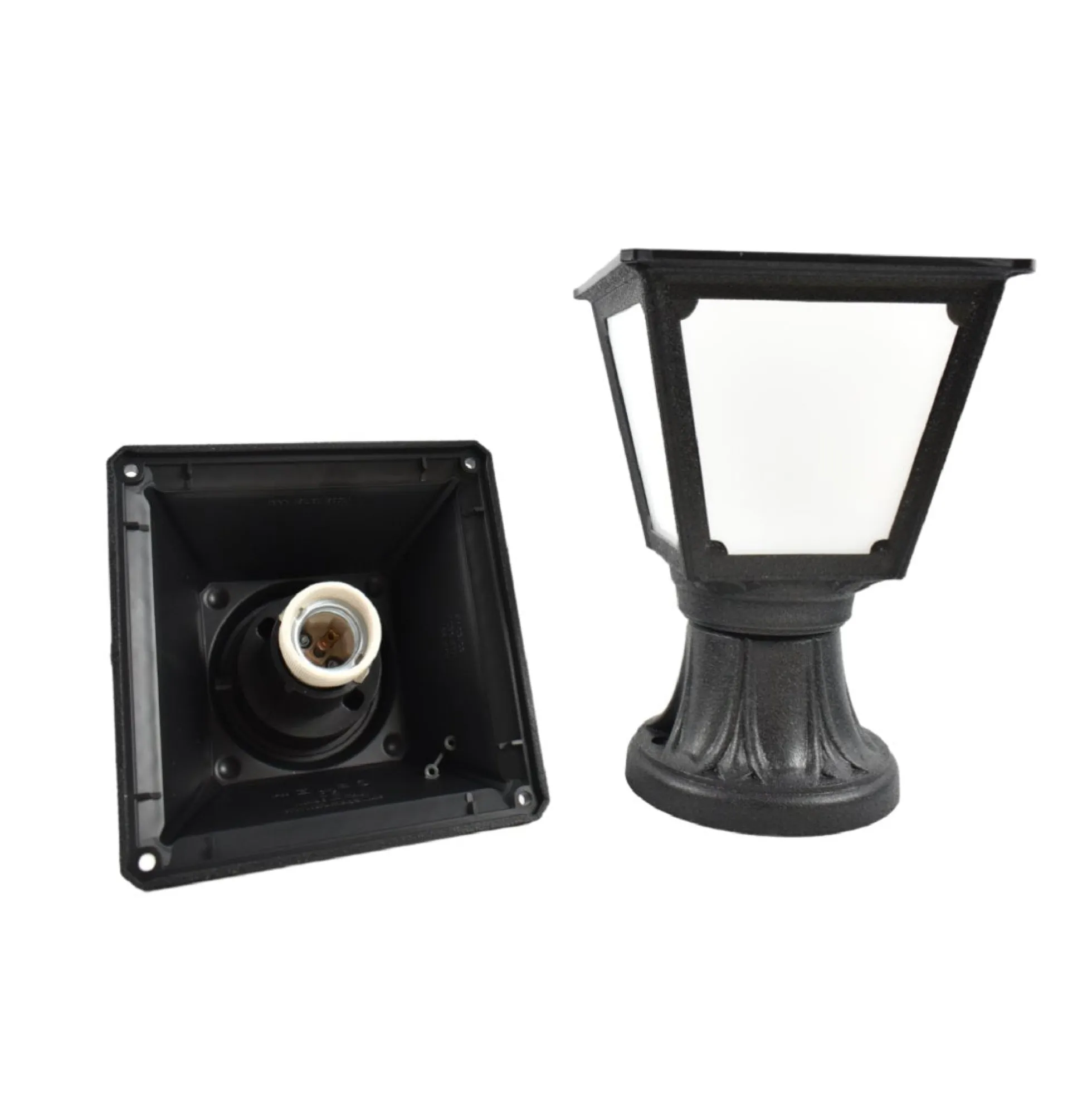 Farol de exterior FUMAGALLI "Mikrolot/Mary" - E27 - Difusor Opal