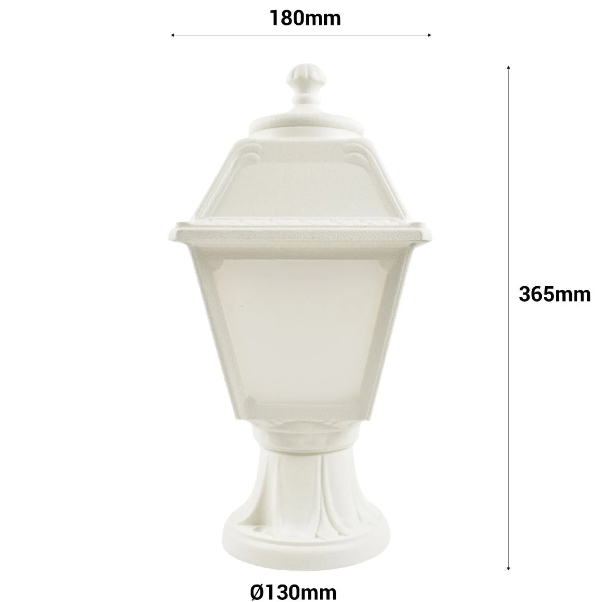 Farol de exterior FUMAGALLI "Mikrolot/Mary" - E27 - Difusor Opal