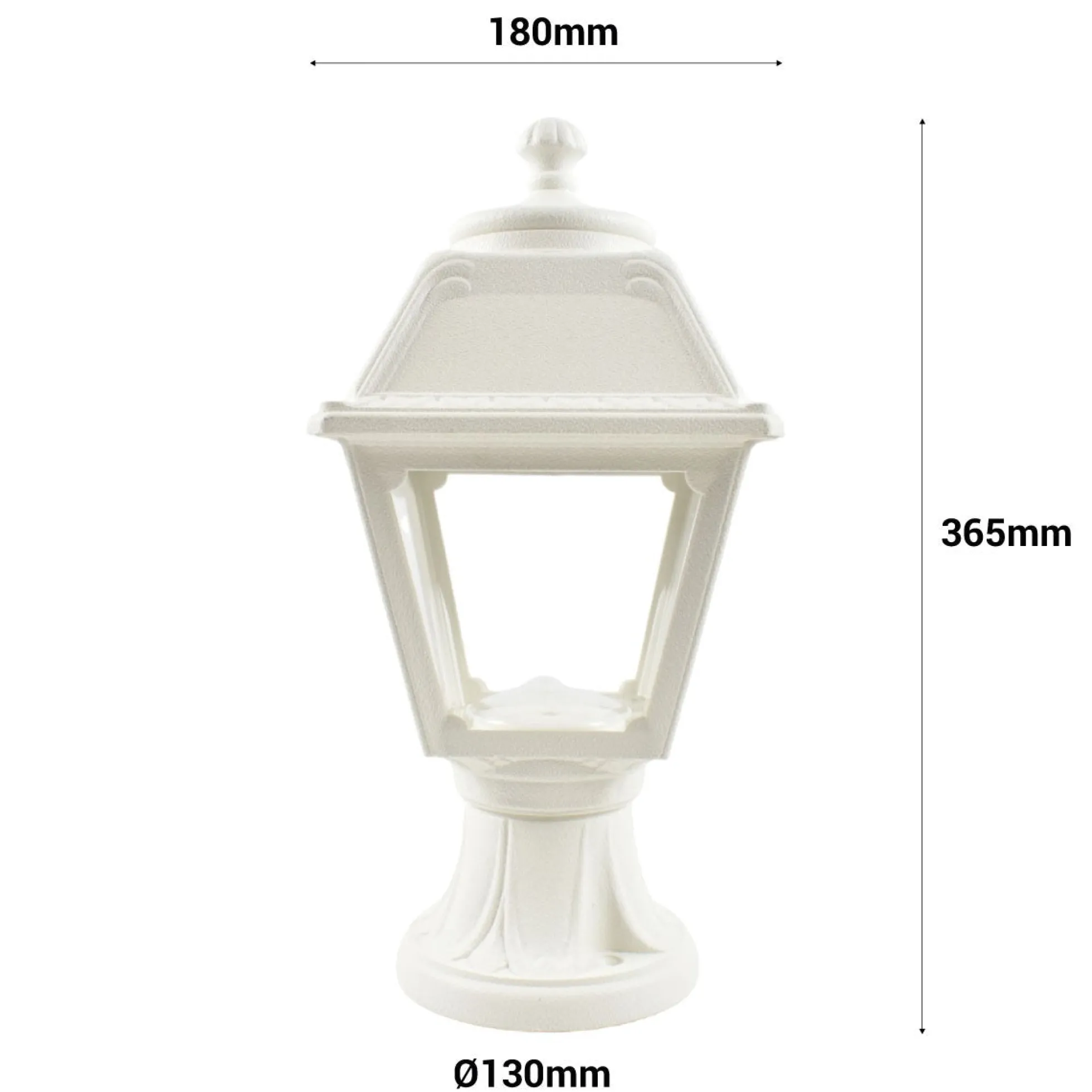 Farol de exterior FUMAGALLI "Mikrolot/Mary" - E27 - Difusor transparente