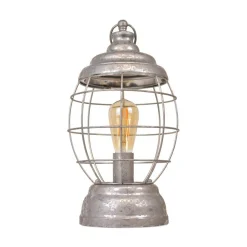 Farol de metal para mesa o colgado