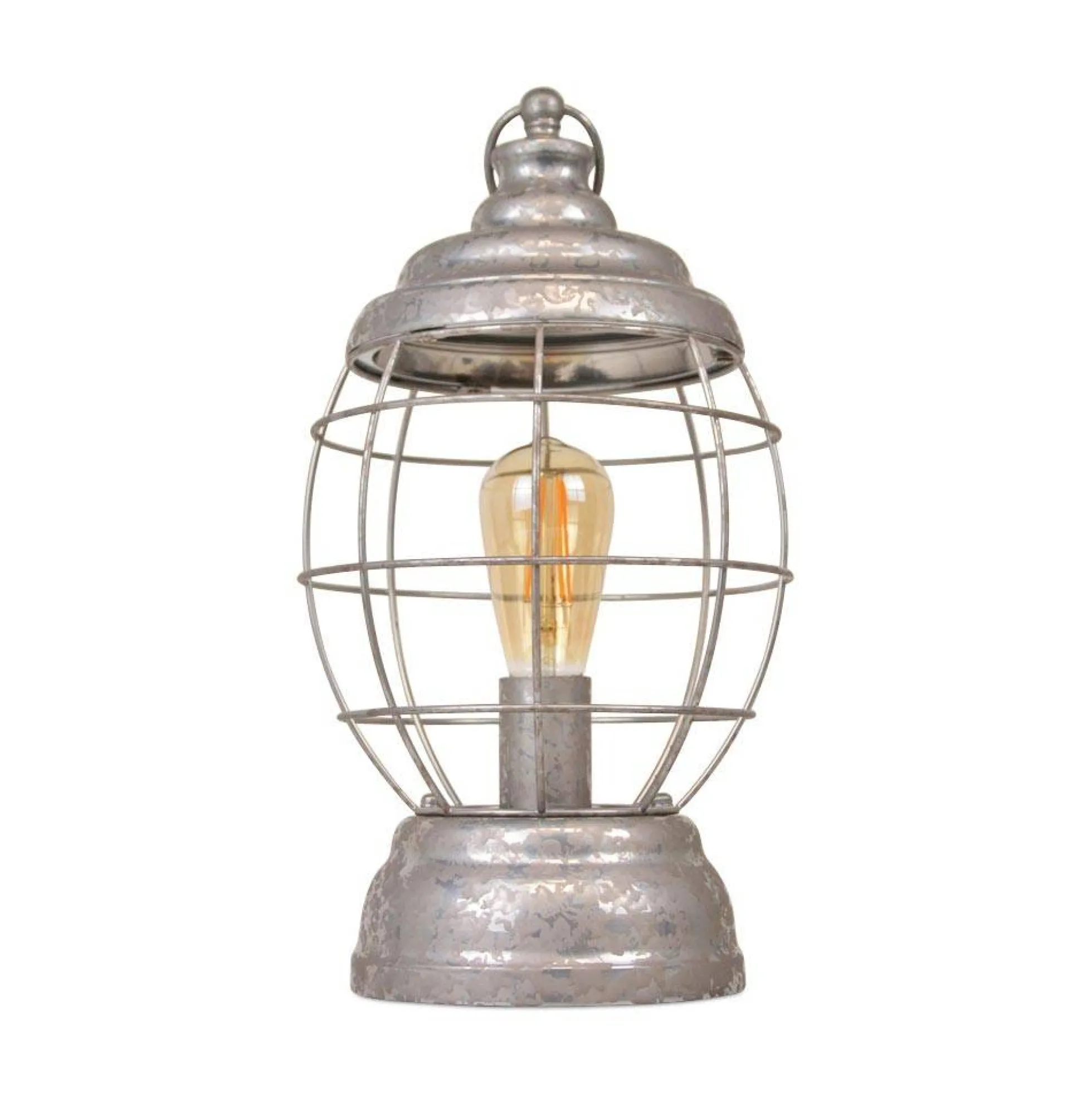 Farol de metal para mesa o colgado "ADID"