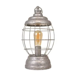 Farol de metal para mesa o colgado