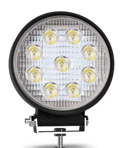 Faro LED 4x4 todoterreno - 27W - 10-60V DC - 1620 lm - Ángulo 60º
