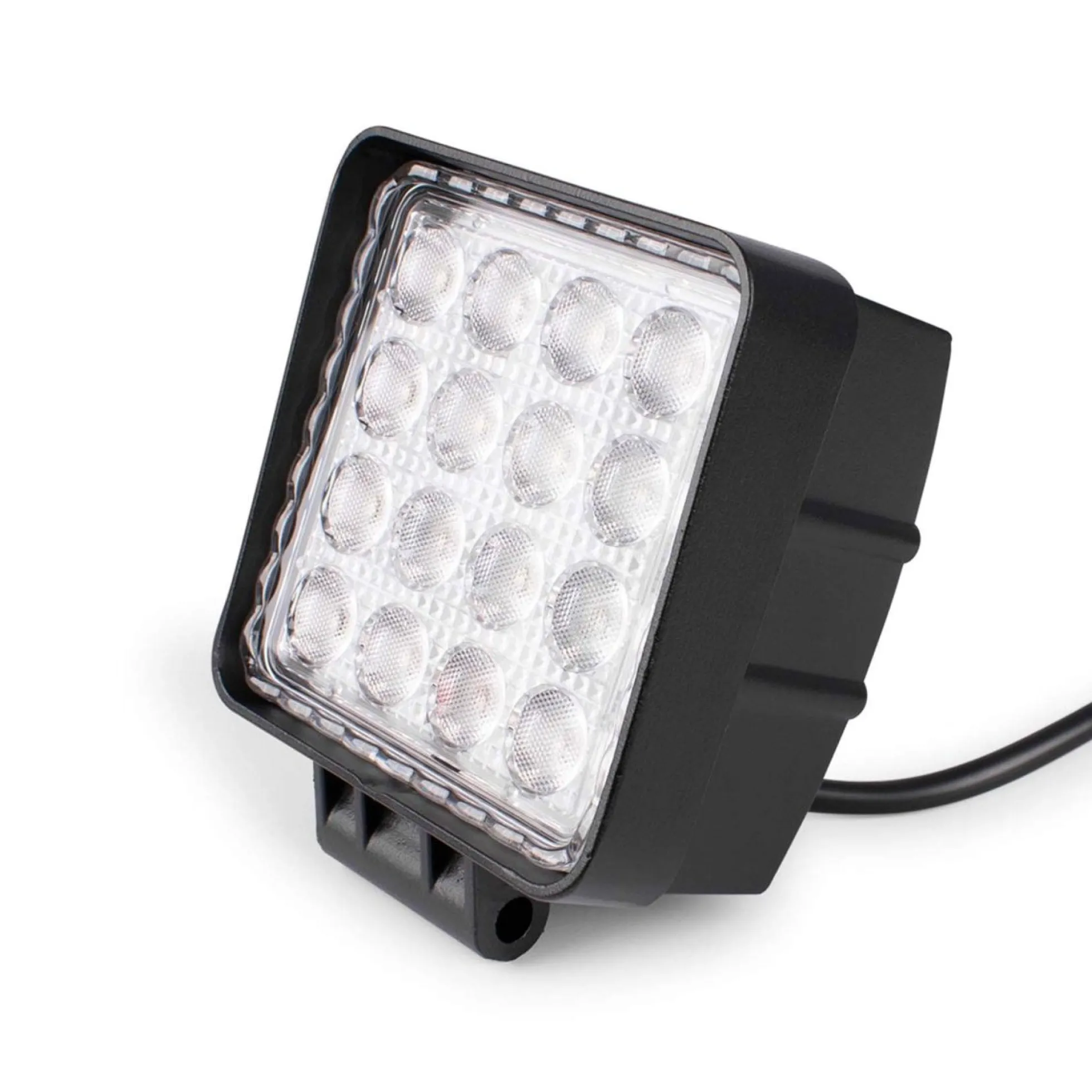 Faro LED 4x4 todoterreno - 80W - 10-40V DC - 4 Pulgadas - 8000lm - Ángulo 60º