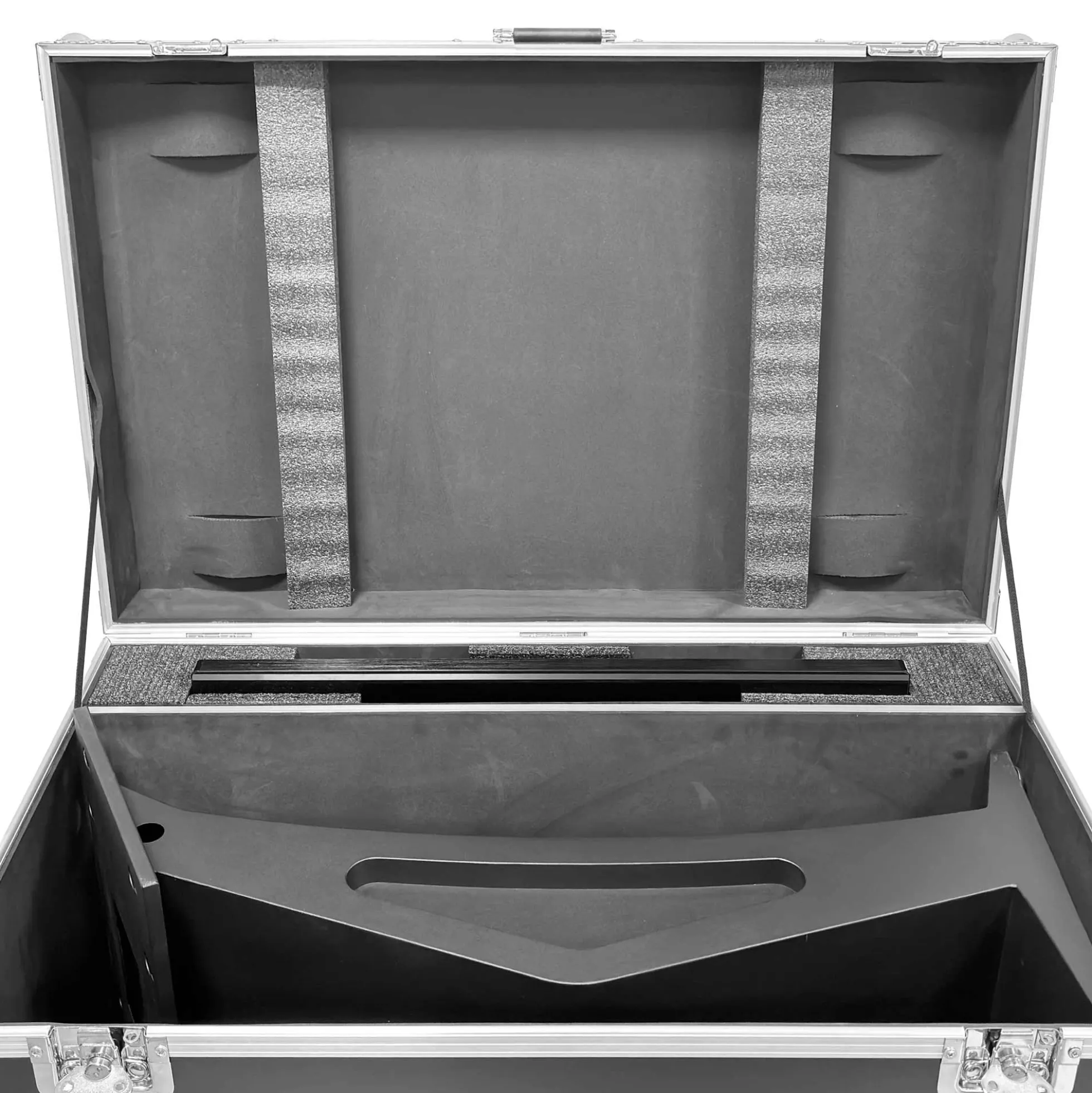 Flight Case para Digital Kiosk 32" DDT32 - con Foam, Ruedas y Asas – Transporte Seguro en Ferias y Eventos