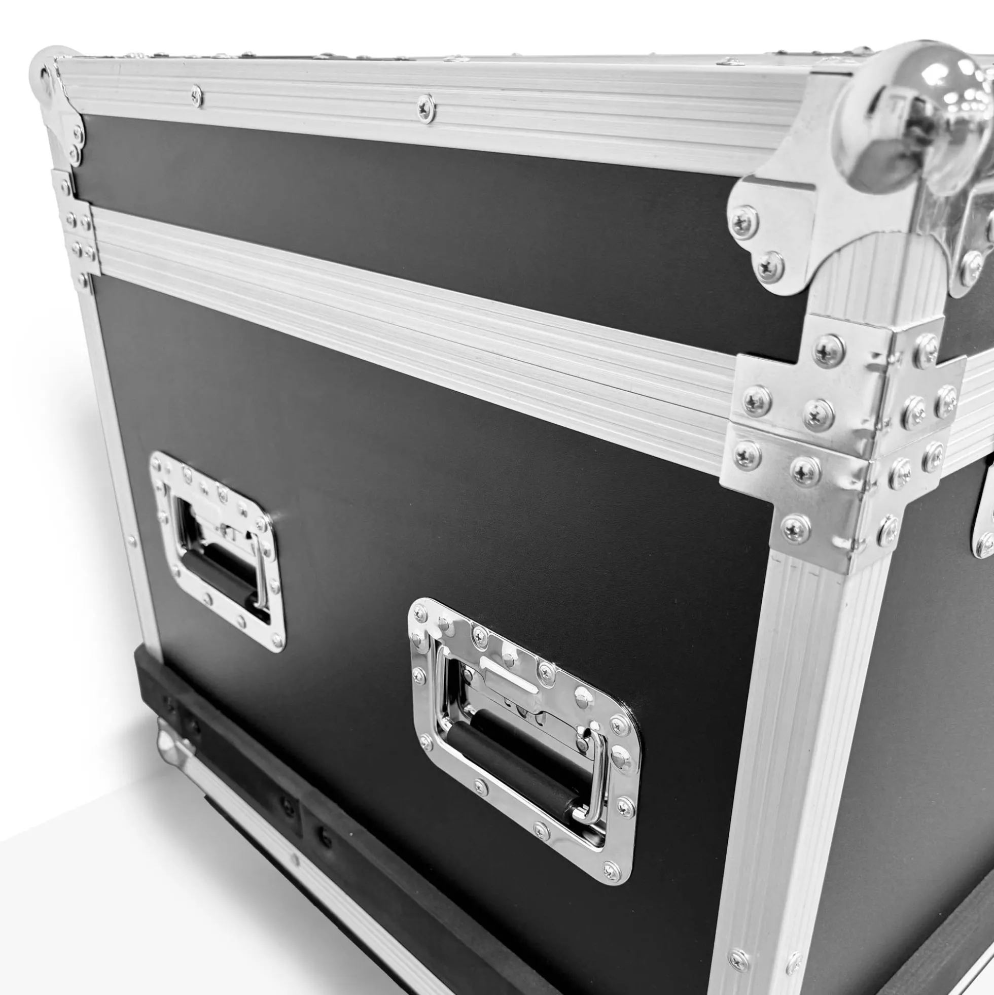 Flight Case para Digital Kiosk 32" DDT32 - con Foam, Ruedas y Asas – Transporte Seguro en Ferias y Eventos