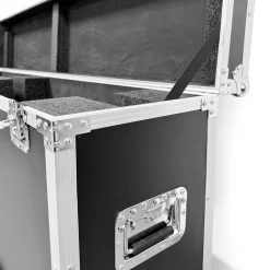 Flight Case para Tótem LCD DLS43 - con Foam, Ruedas y Asas – Transporte Seguro en Ferias y Eventos